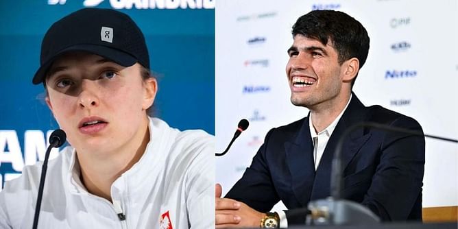 Tennis News Today: Iga Swiatek's 'disturbed' relationship with psychologist Daria draws criticism; Carlos Alcaraz links up with Aryna Sabalenka & her boyfriend Georgios, and more
