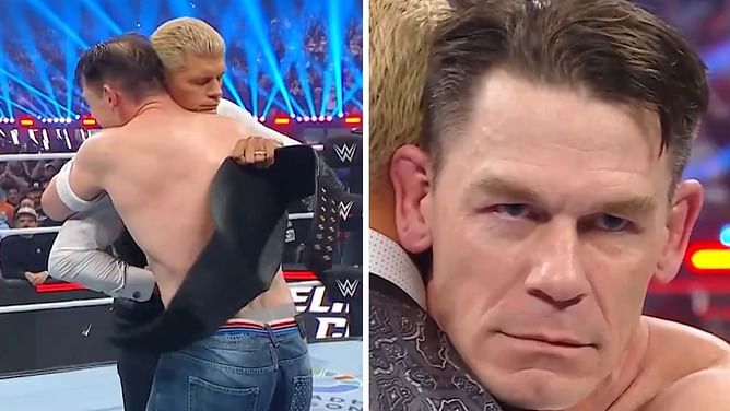 John Cena apologized to massive WWE star at Elimination Chamber, and it's not Cody Rhodes