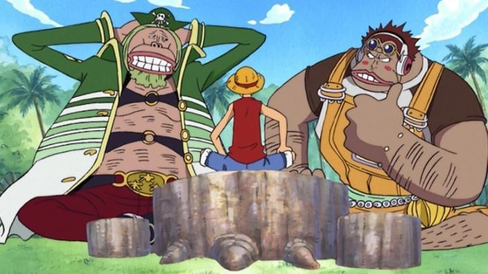 Monkey D. Luffy in One Piece.