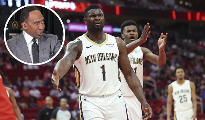 Skeptical Stephen A. Smith acknowledges Zion Williamson’s weight loss but refuses to put him on superstar pedestal