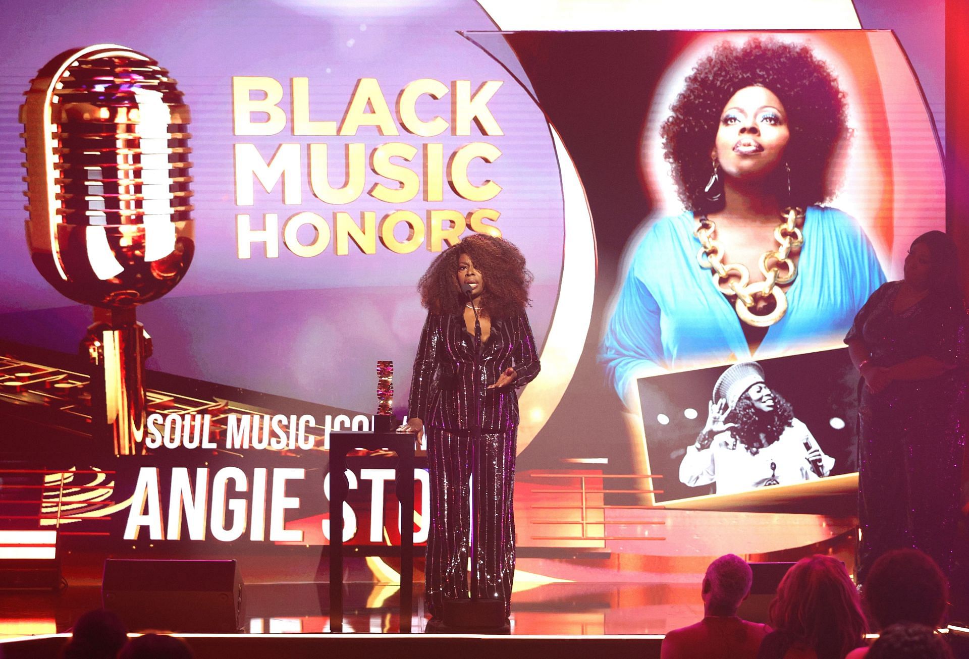            Angie Stone attended Black Music Honors 2021 at City Winery Nashville on May 5. (Image via Getty)