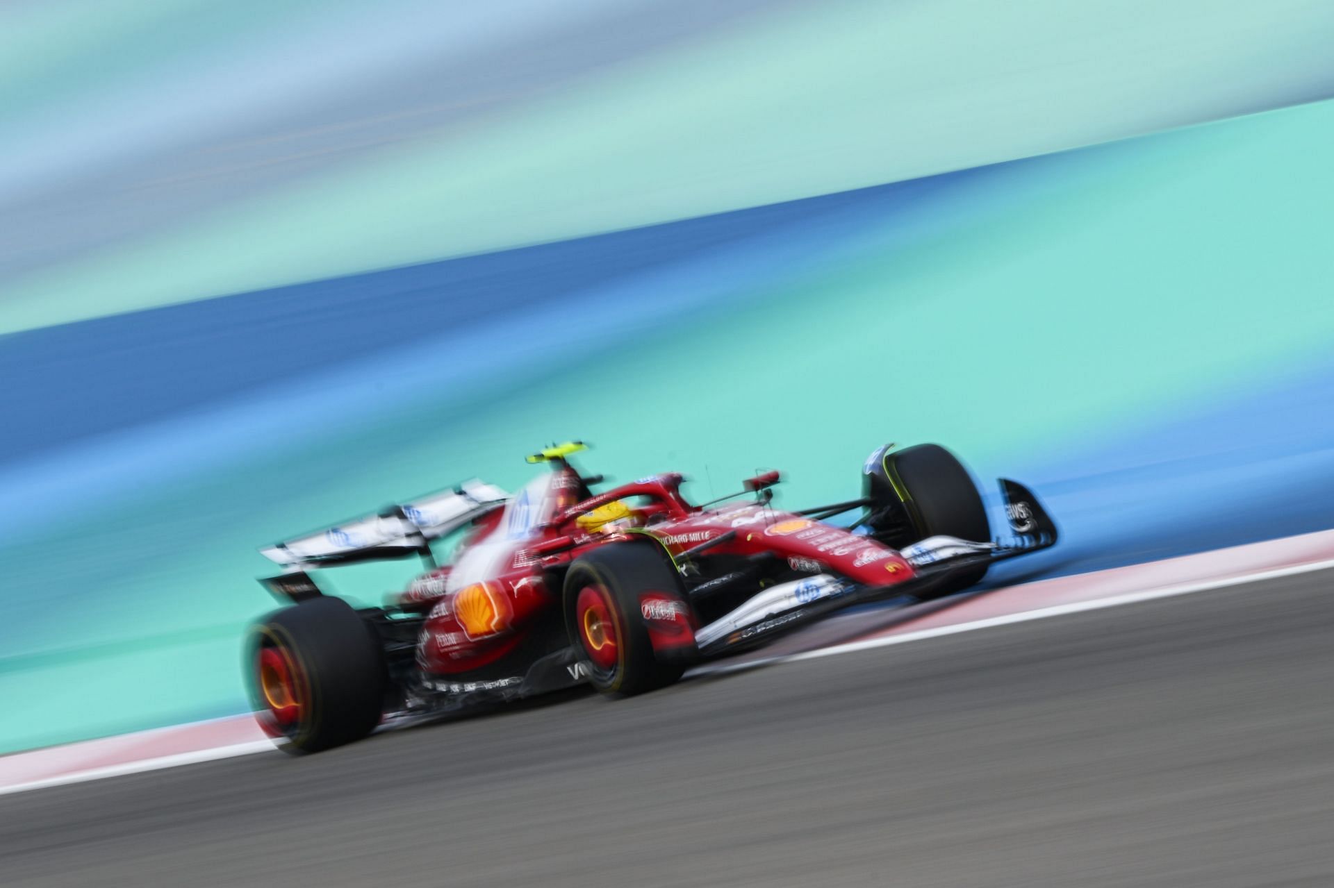 Lewis Hamilton at Formula 1 Testing in Bahrain - Day 3 - Source: Getty