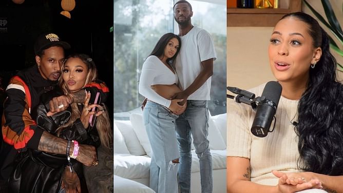 Steph Curry's sister Sydel, Andrew Wiggins' gf and others gush over Brandon Jennings' partner's 'no waist' snaps in shimmery outfit