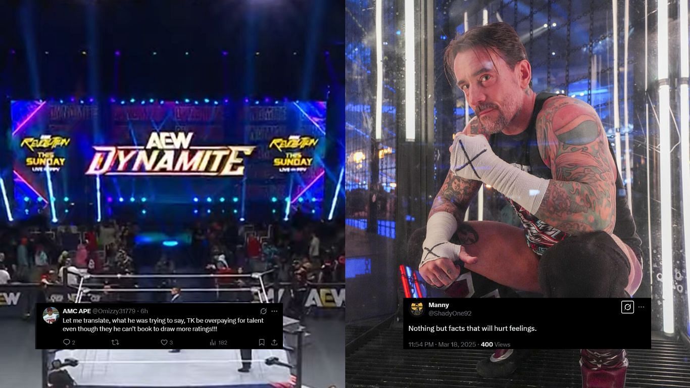 CM Punk is a former AEW World Champion [image source: WWE.com, AEW YouTube]