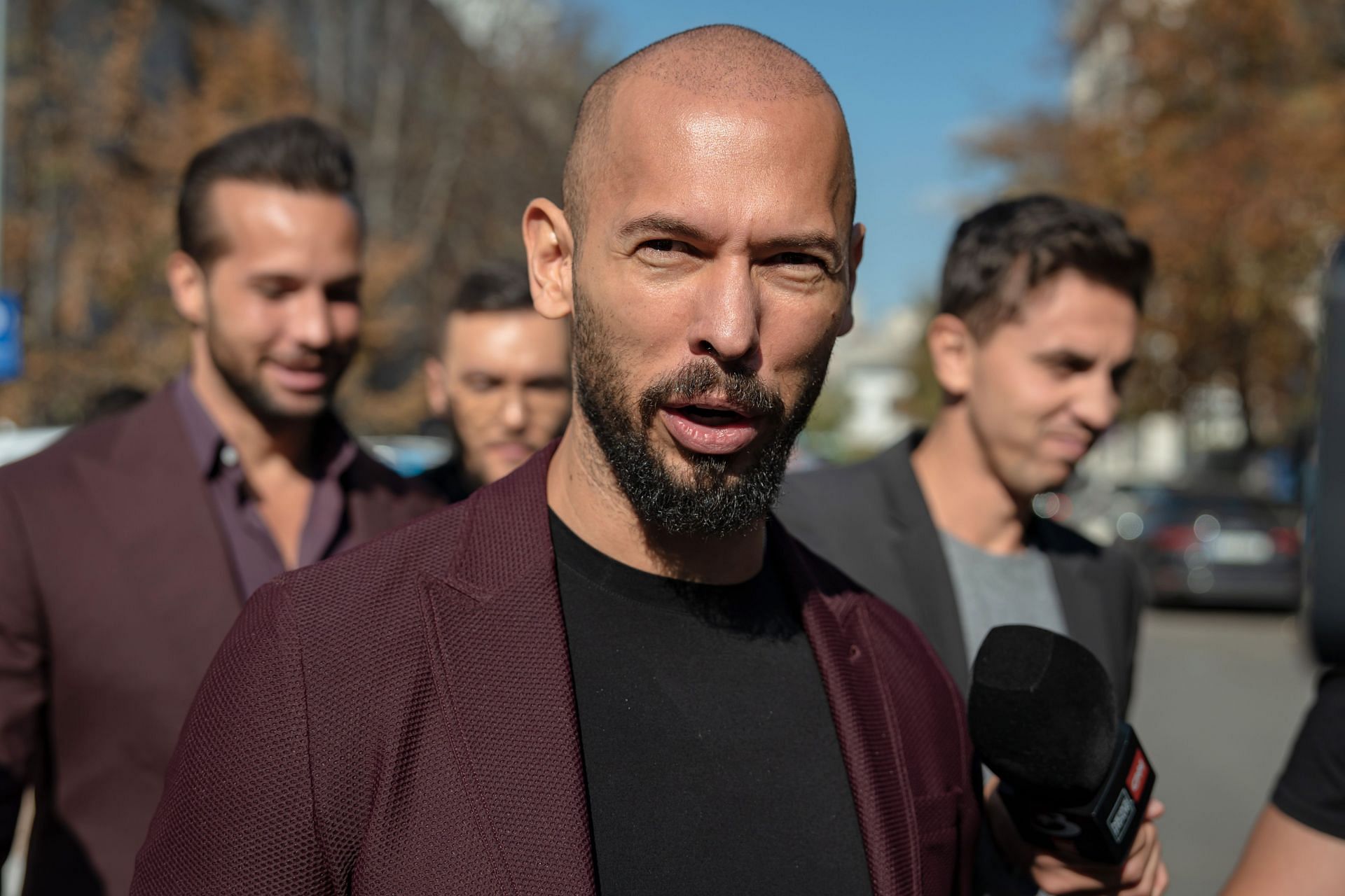 Andrew And Tristan Tate Appear At Bucharest Court Of Appeal - Source: Getty