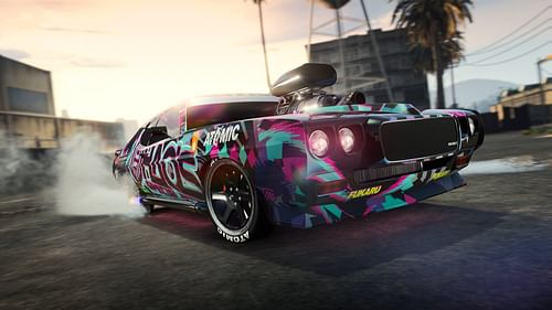 A look at Hao’s Special Works upgraded vehicle (Image via Rockstar Games)