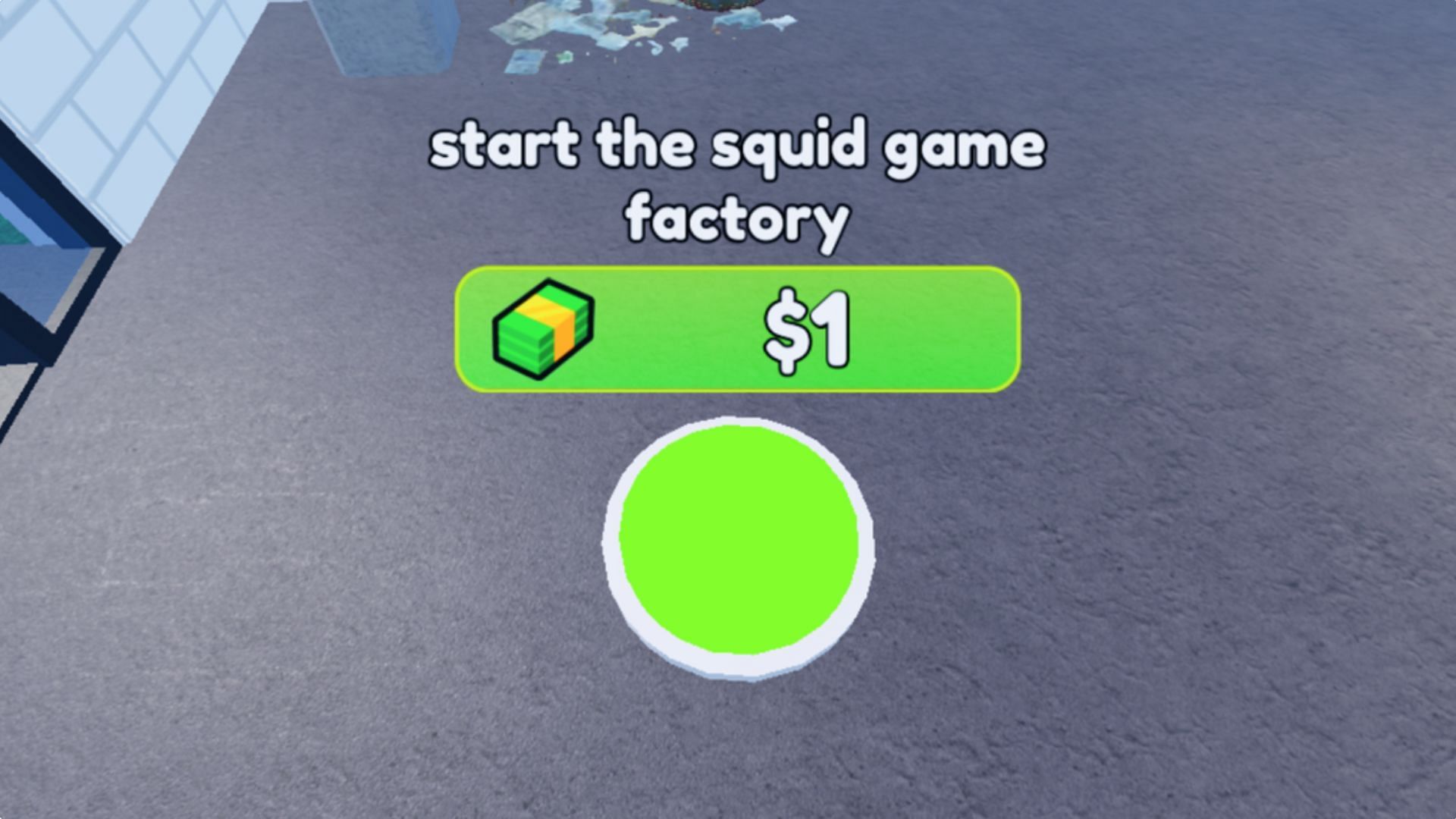 Start your factory in Shrimp Game Tycoon (Image via Roblox)