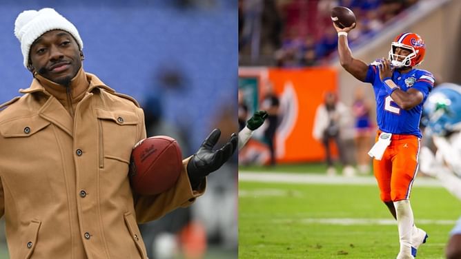 "I can't dance, I got no moves": Gators QB DJ Lagway throws off Robert Griffin III with candid answer