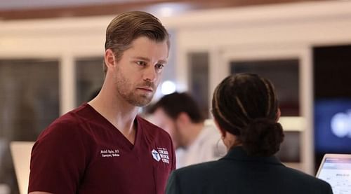 Luke Mitchell as Mitch Ripley on Chicago Med (Image via NBC)