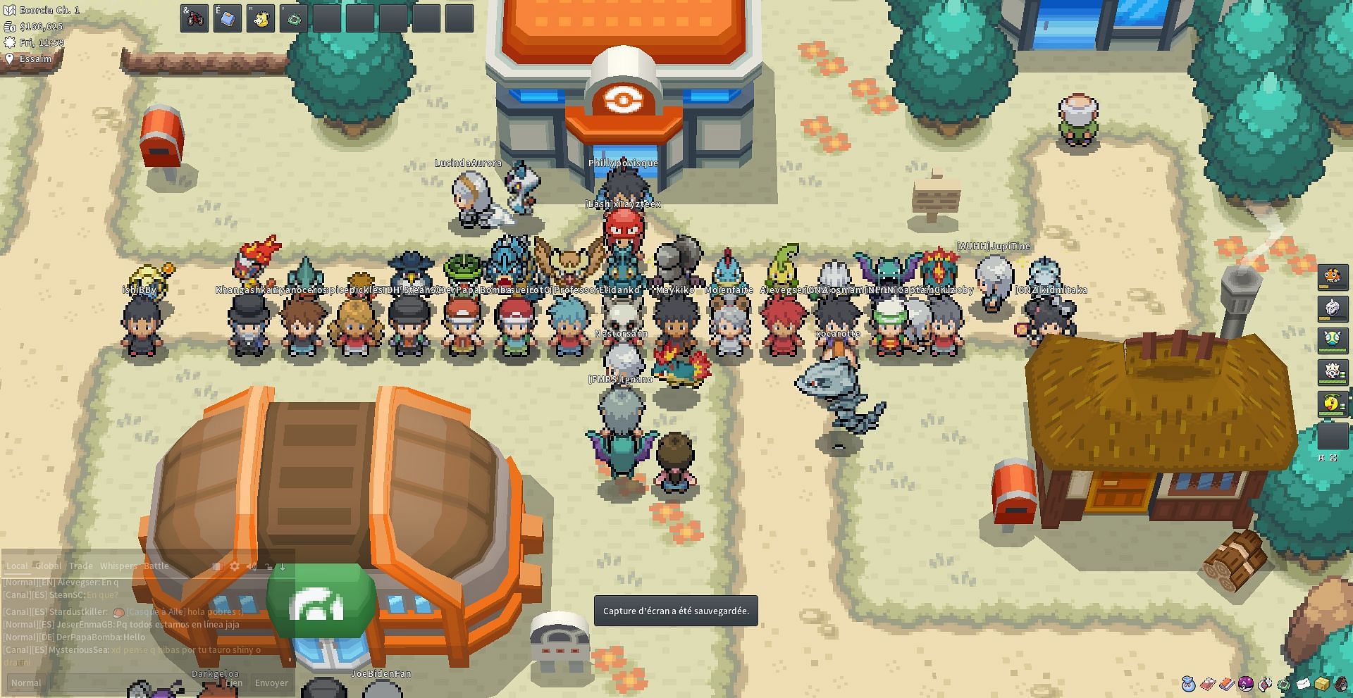 PokeMMO, a Pokemon MMO fangame (Image via PokeMMO)