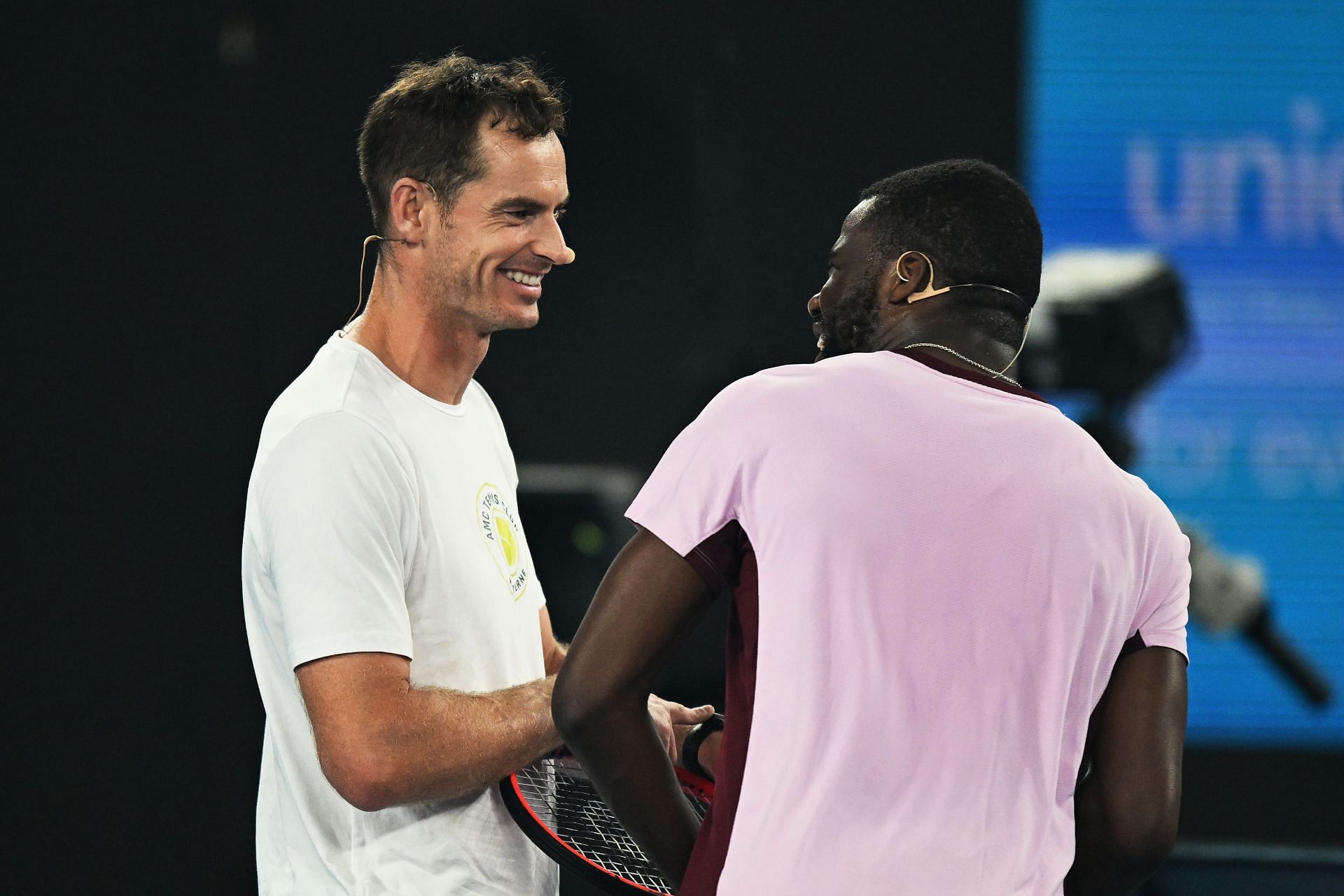 Andy Murray and Frances Tiafoe at Tennis Plays for Peace - Source: Getty