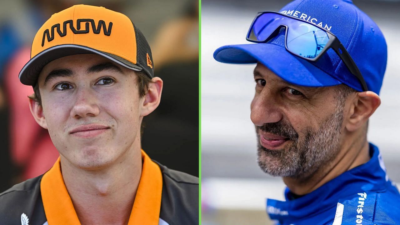 Nolan Siegel makes his feelings known about Arrow McLaren TP Tony Kanaan | Image via Getty