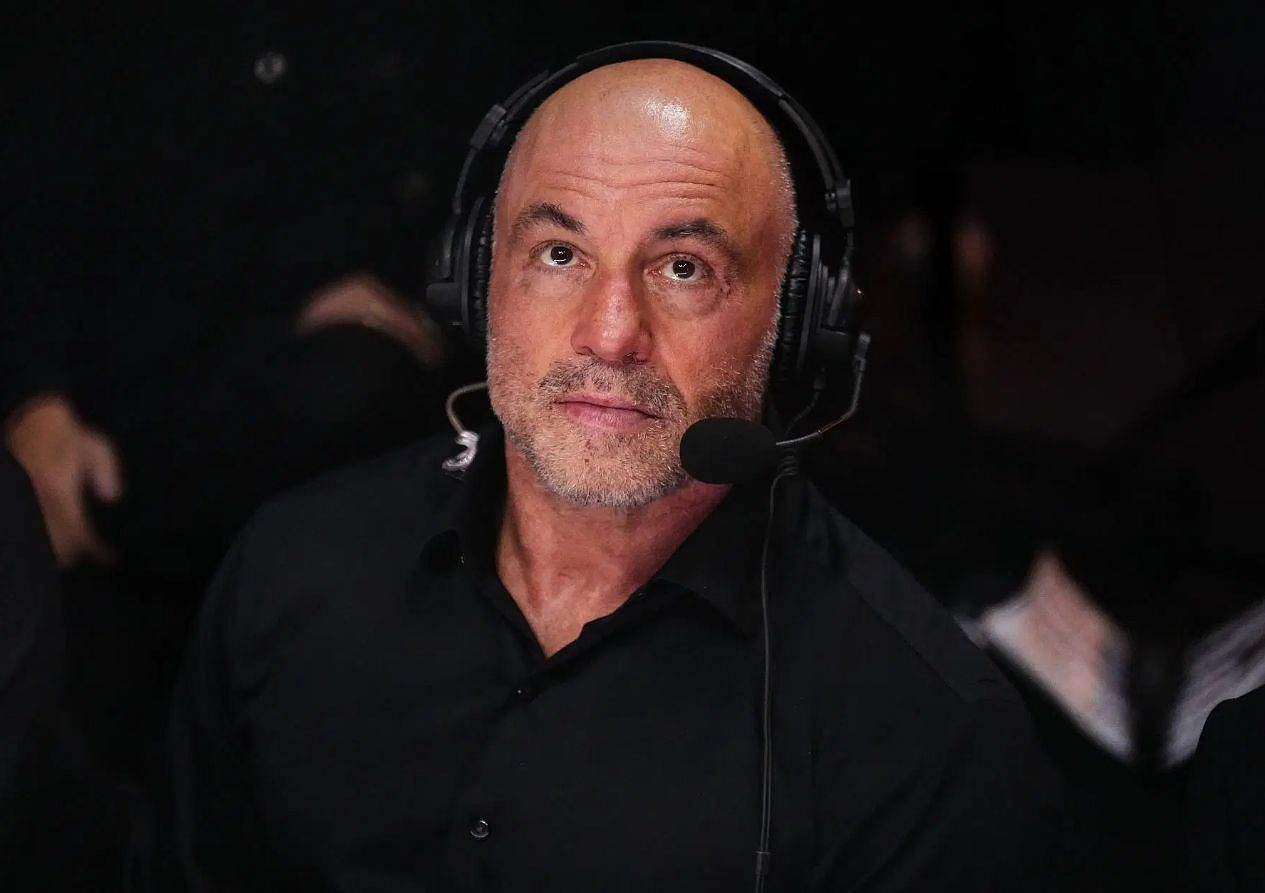 Joe Rogan expresses his thoughts about extremism in ideas in reference to an old video of comedian John Cleese. [Image Courtesy: Getty Images]