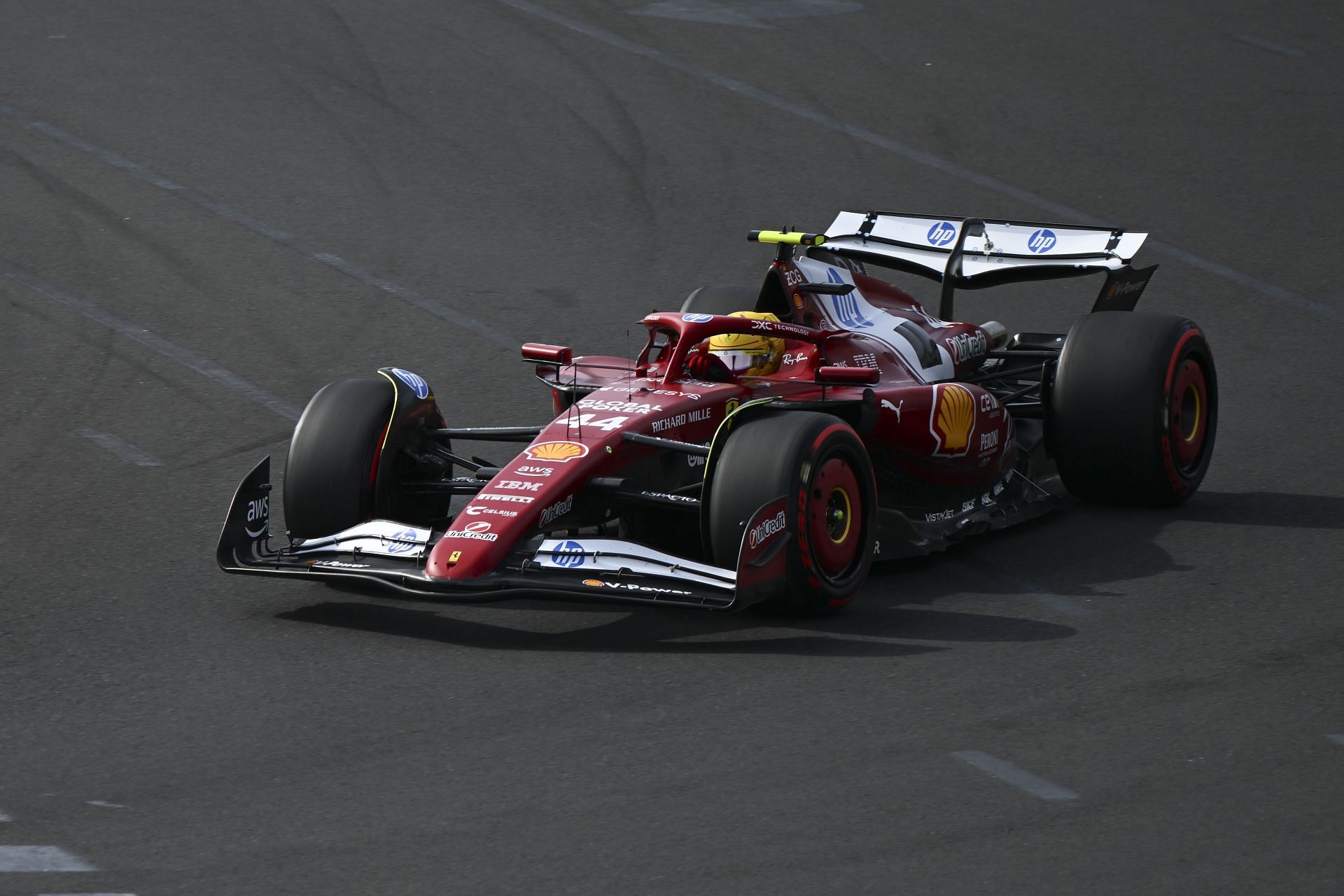 Lewis Hamilton during the Formula 1 Australian Grand Prix 2025 - Free Practice Session - Source: Getty