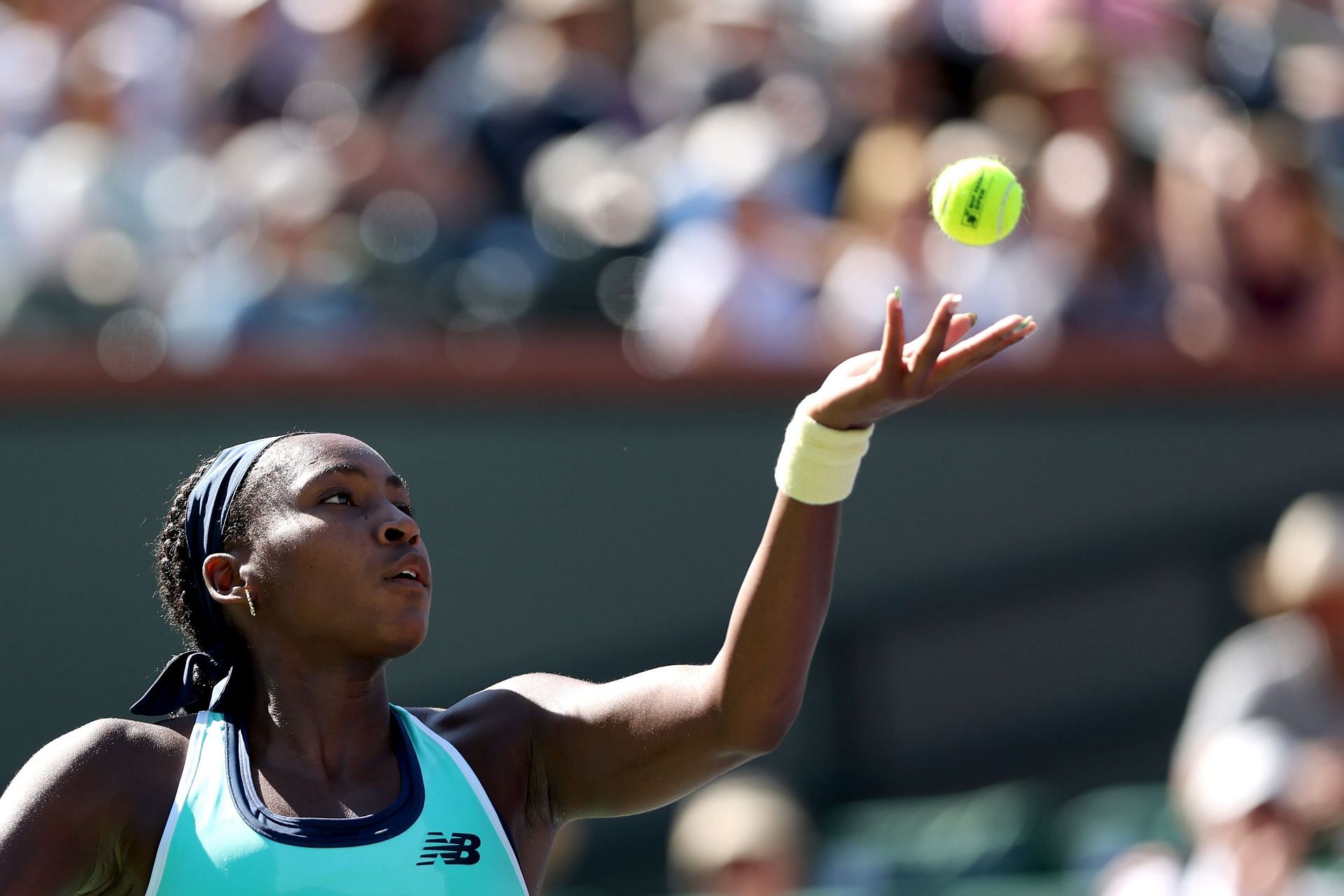 Coco Gauff at BNP Paribas Open - Day 6 - Image Source: Getty