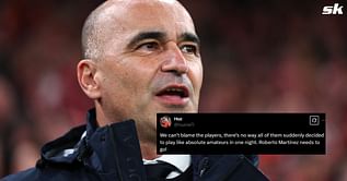 "Worse than Fernando Santos", "Sack him now" - Fans want Portugal's Roberto Martinez sacked as Cristiano Ronaldo's side lose to Denmark