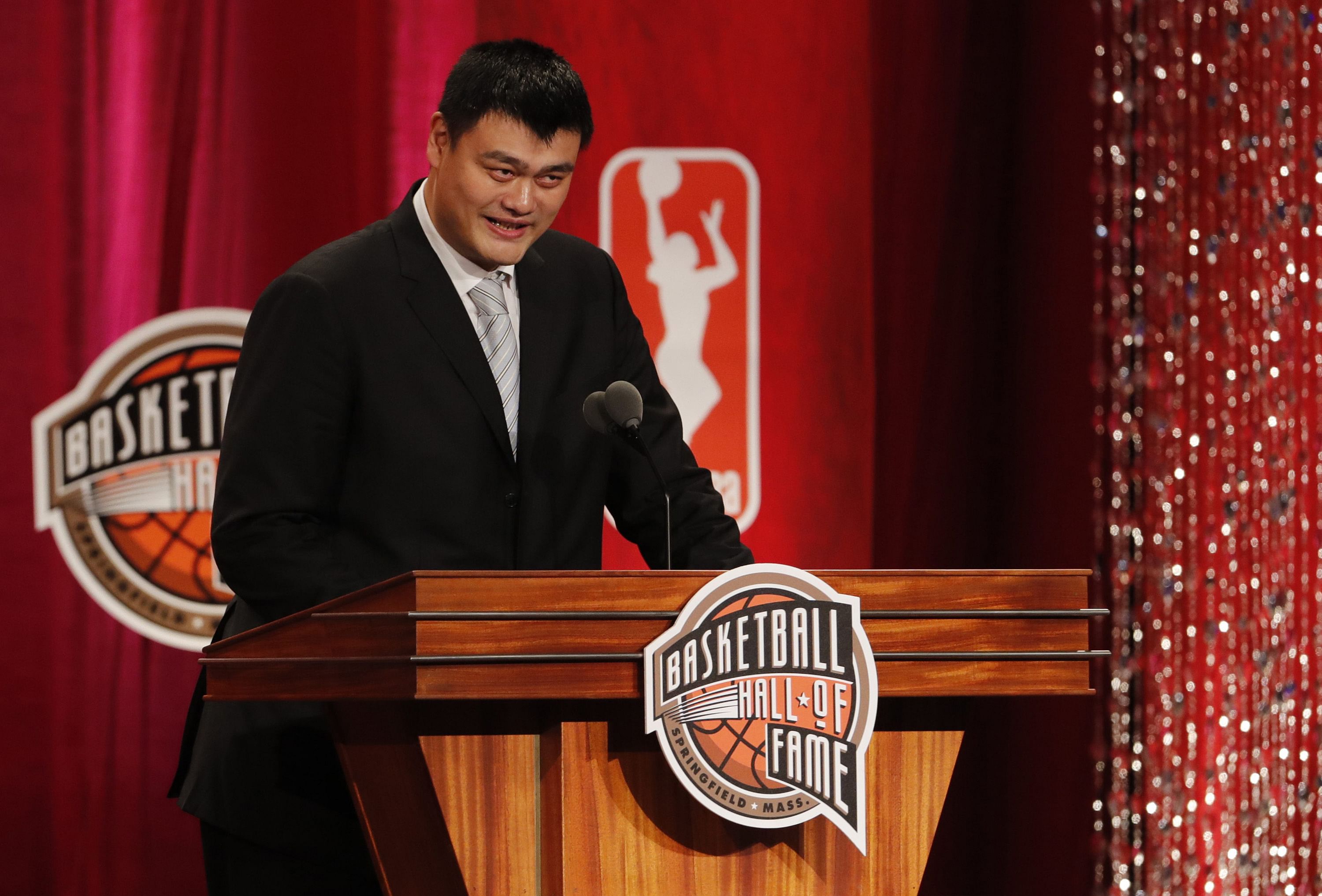 Yao Ming was able to get into the Hall of Fame despite ending his career short. - Source: Imagn