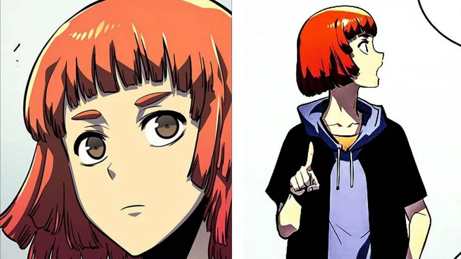 Mari Ishida as seen in Manhwa (Image via KakaoPage)