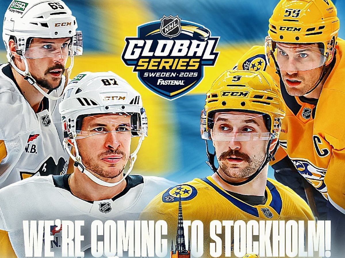 Penguins vs. Predators 2025 NHL Global Series: X @NHLsv