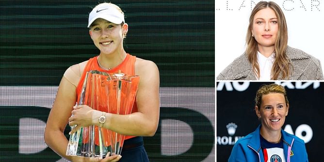 Maria Sharapova, Victoria Azarenka, Boris Becker & tennis world react to Mirra Andreeva beating Aryna Sabalenka to win Indian Wells title