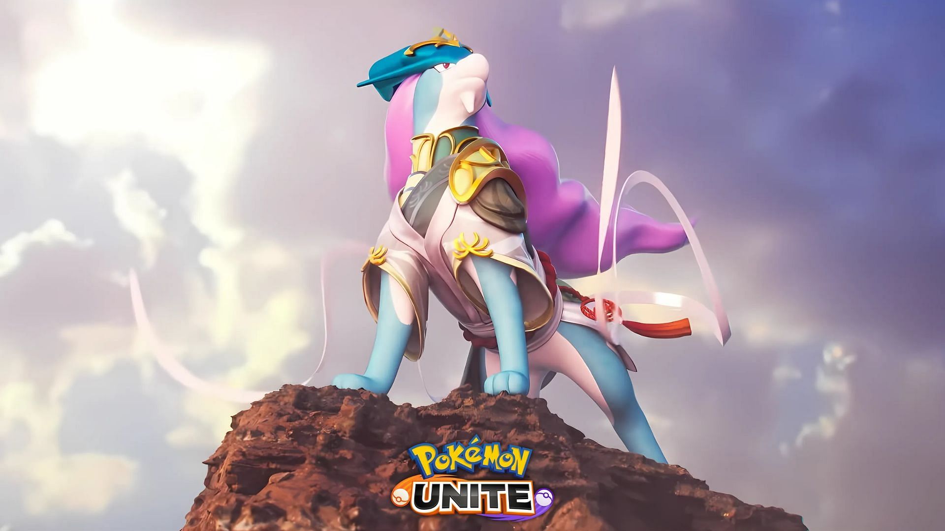 Suicune as seen in its announcement video (Image via The Pokemon Company)