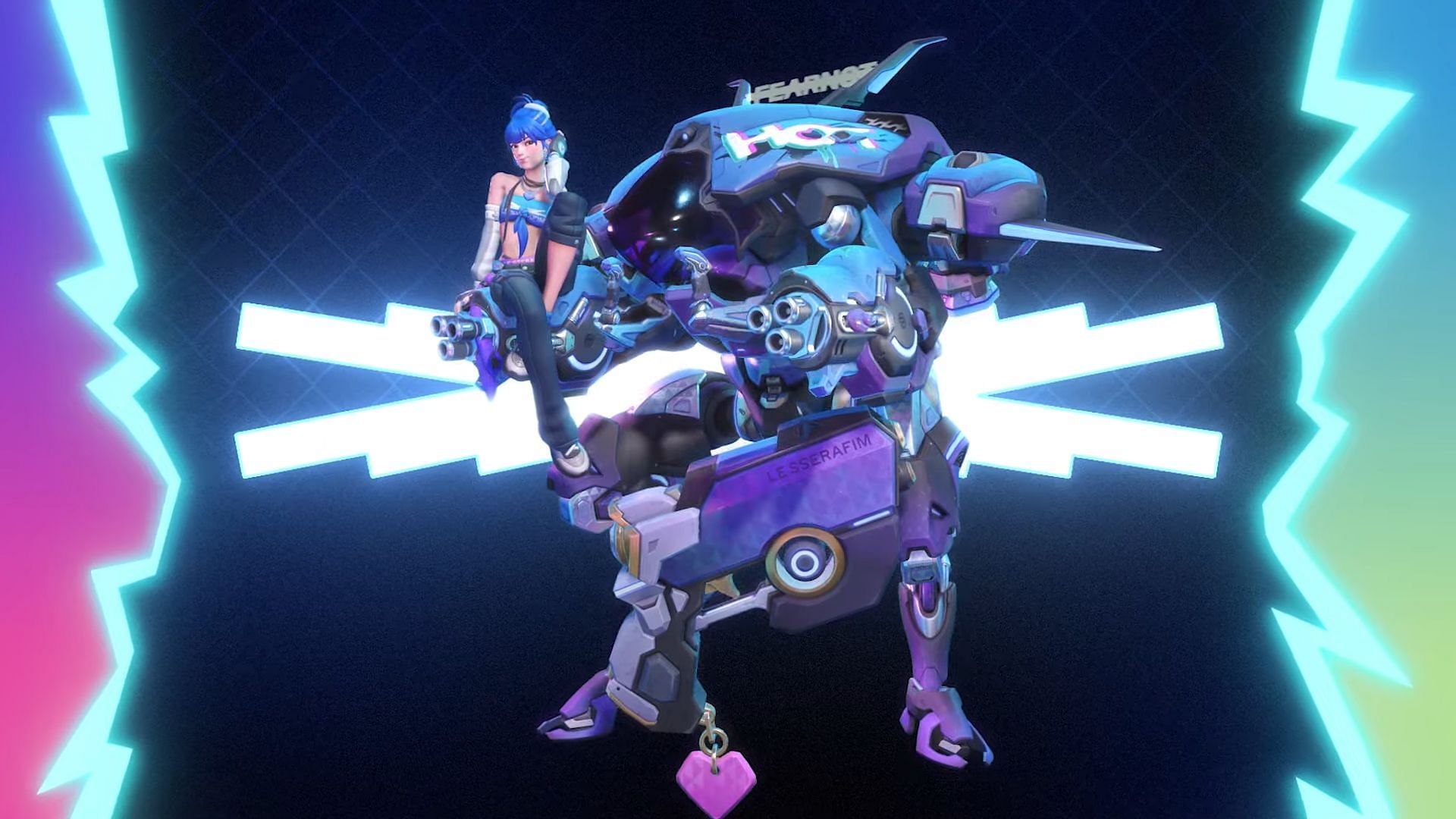 Fearless D.Va skin (Image via Blizzard Entertainment)