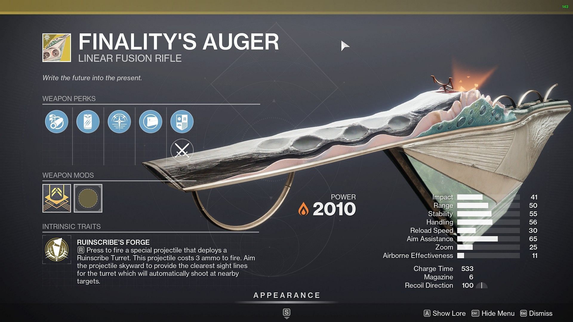 Finality's Augur (Image via Bungie)