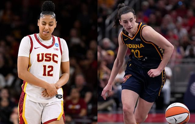 Caitlin Clark showed supported to JuJu Watkins as he starts rehab process (Image credit: Imagn)