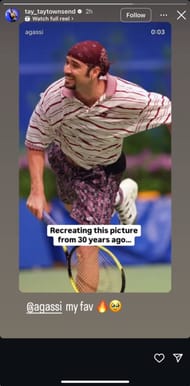 Taylor Townsend Instagram (https://www.instagram.com/stories/tay_taytownsend/?hl=en)