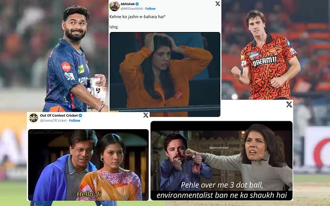 "Rula diya na bechaari ko"- Top 10 funny memes after LSG's dominant win vs SRH in IPL 2025 clash in Hyderabad