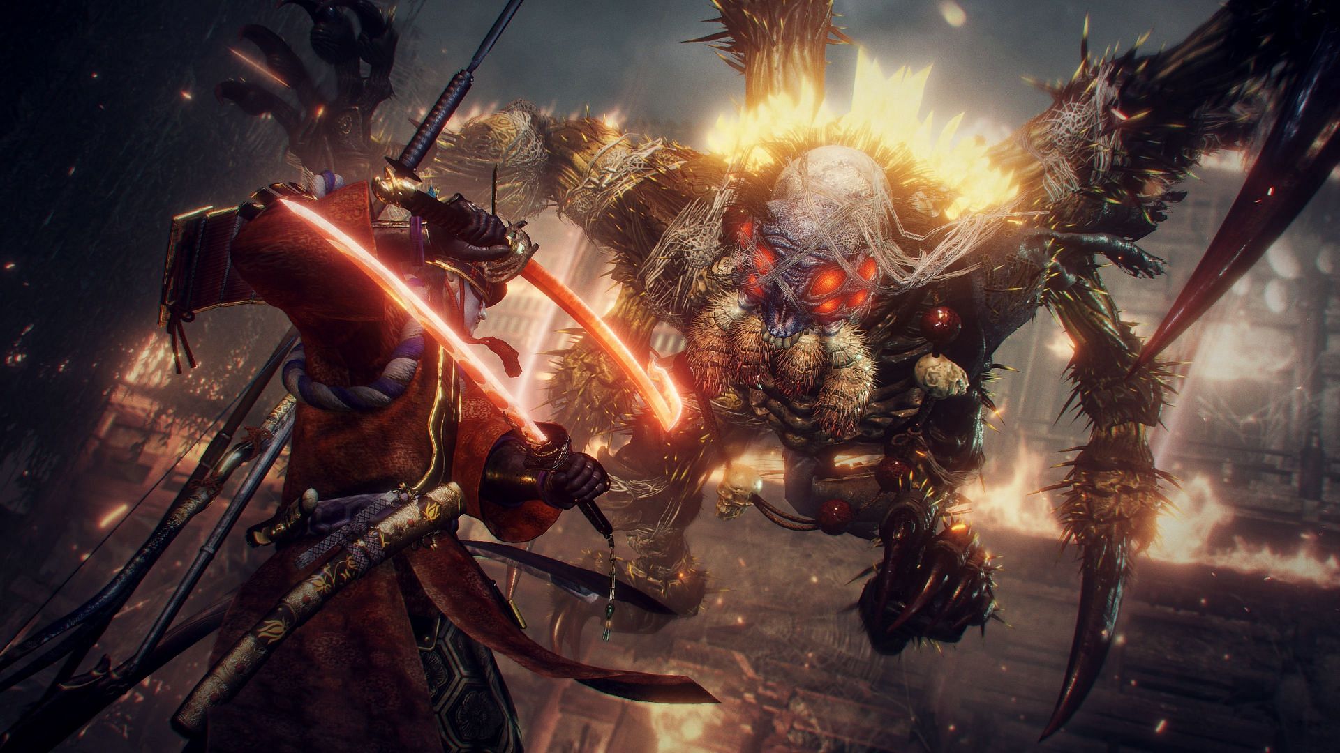 Nioh 2 has high-octane, fluid, difficult but satisfying combat system (image via Koei Tecmo)