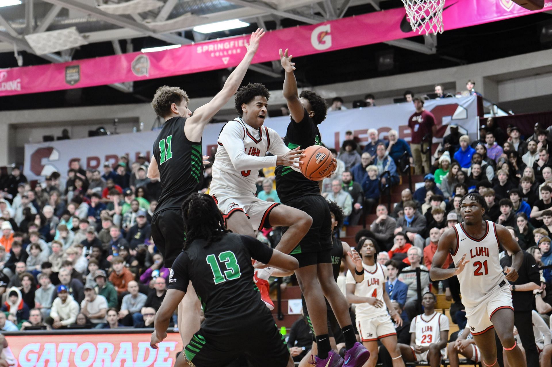 HIGH SCHOOL BASKETBALL: JAN 19 Spalding Hoophall Classic - Long Island Lutheran vs Arizona Compass Prep - Source: Getty