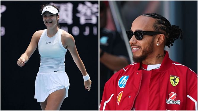 Former US Open winner and tennis superstar Emma Raducanu picks Lewis Hamilton as her surprise package for the 2025 F1 season