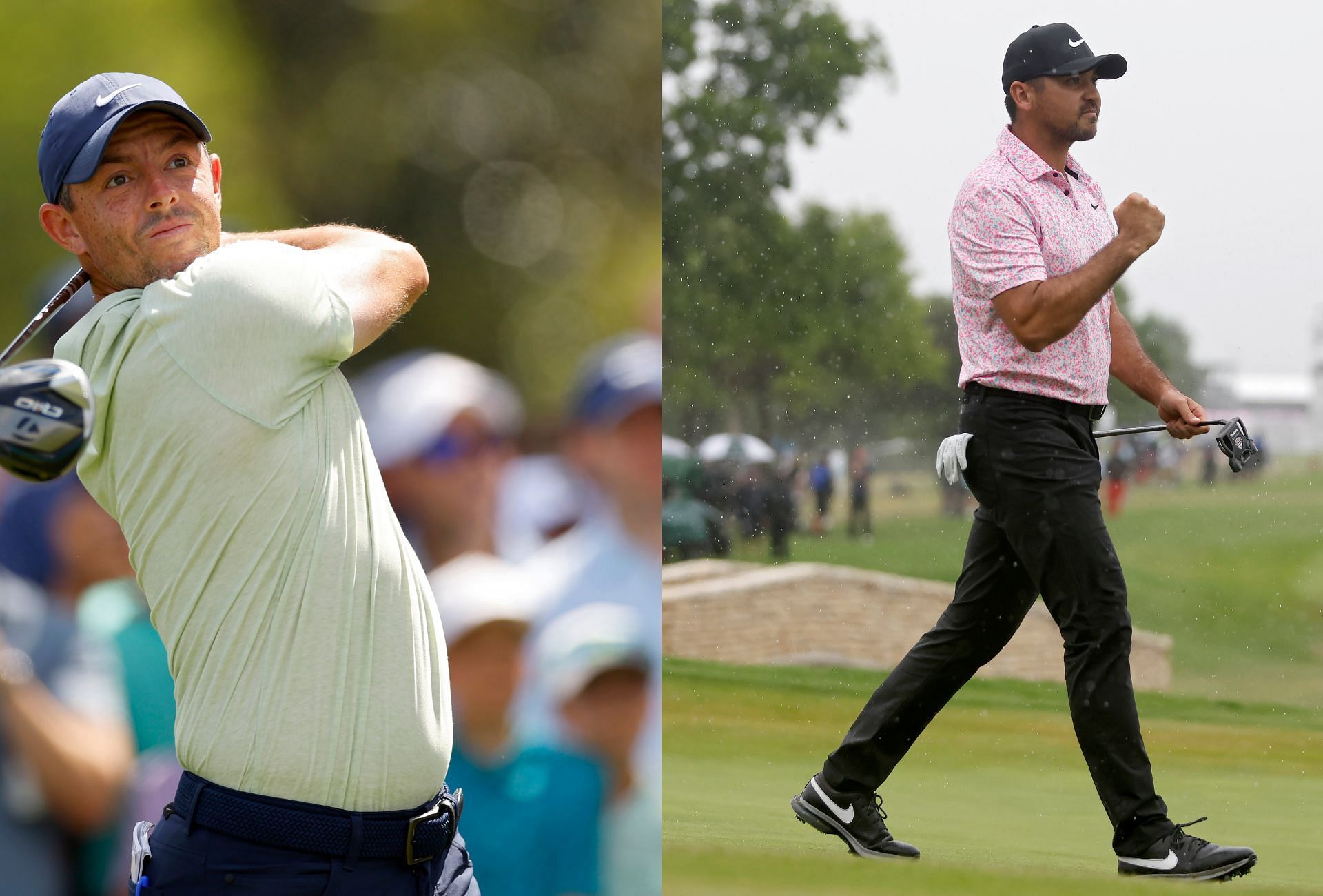 Rory McIlroy and Jason Day ( via Getty images)