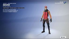 How to get the Seung skin in Fortnite