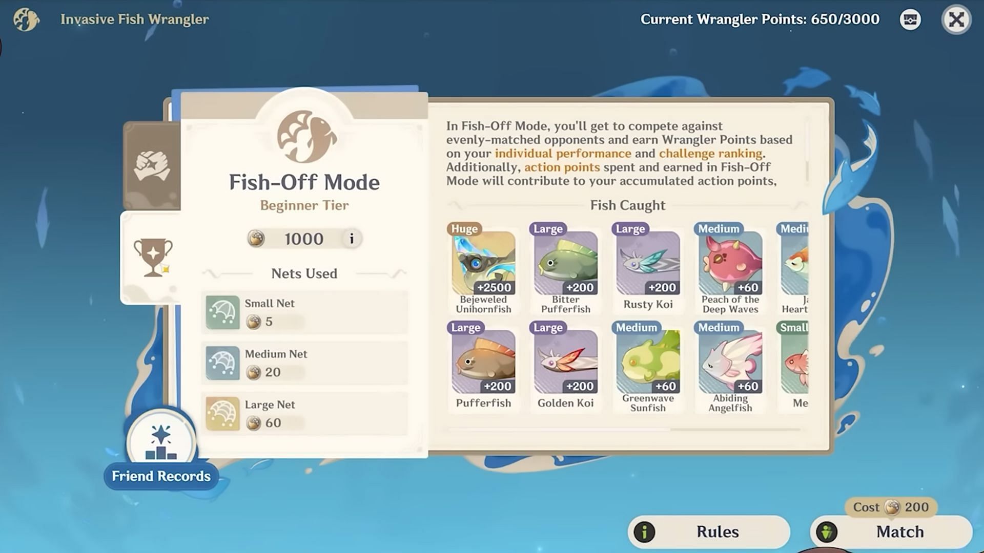 Play in Co-Op or FIsh-Off modes (Image via HoYoverse)