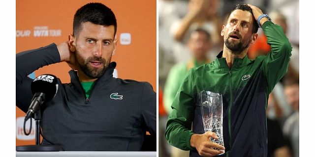 Novak Djokovic firmly refuses to reveal details of his 'weird day' after  Miami Open heartbreak