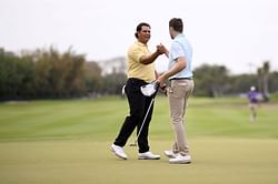 WATCH: Aldrich Potgieter sends his ball into the pond on his way to a poor first round at Arnold Palmer Invitational