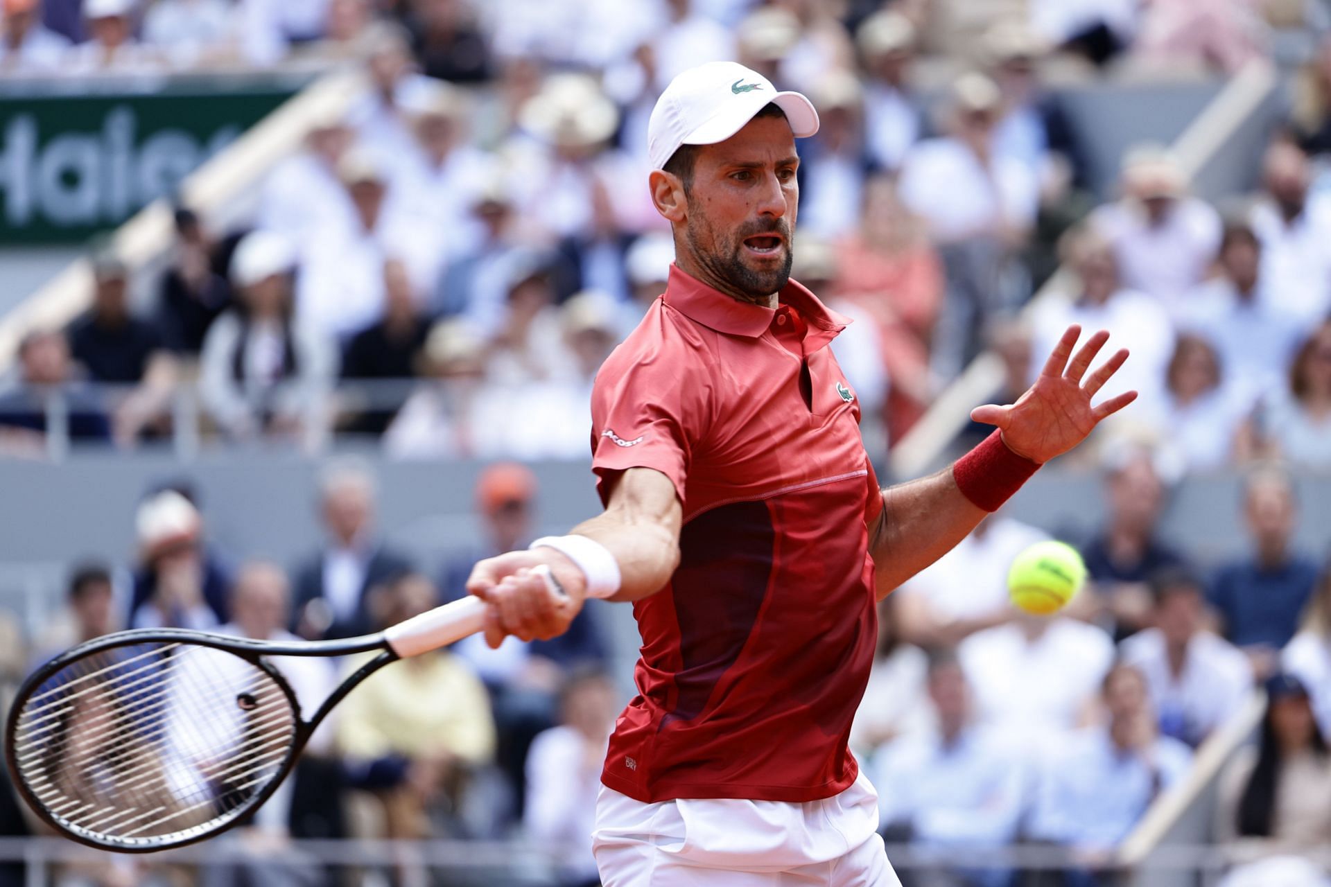 Novak Djokovic at the 2024 French Open- Source: Getty