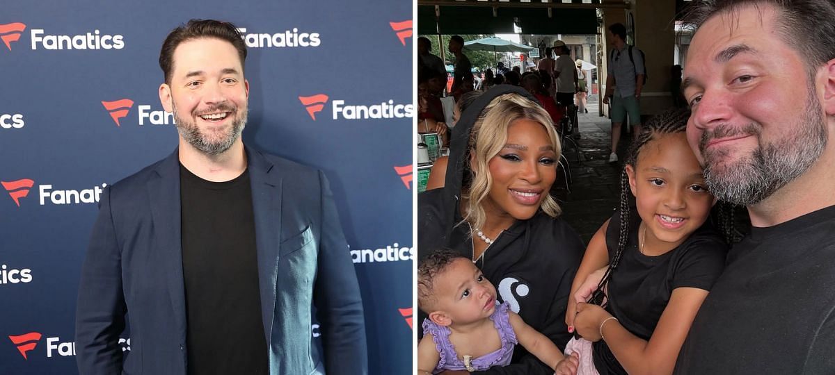 Alexis Ohanian and family [Image source: Getty; @alexisohanian on Instagram]