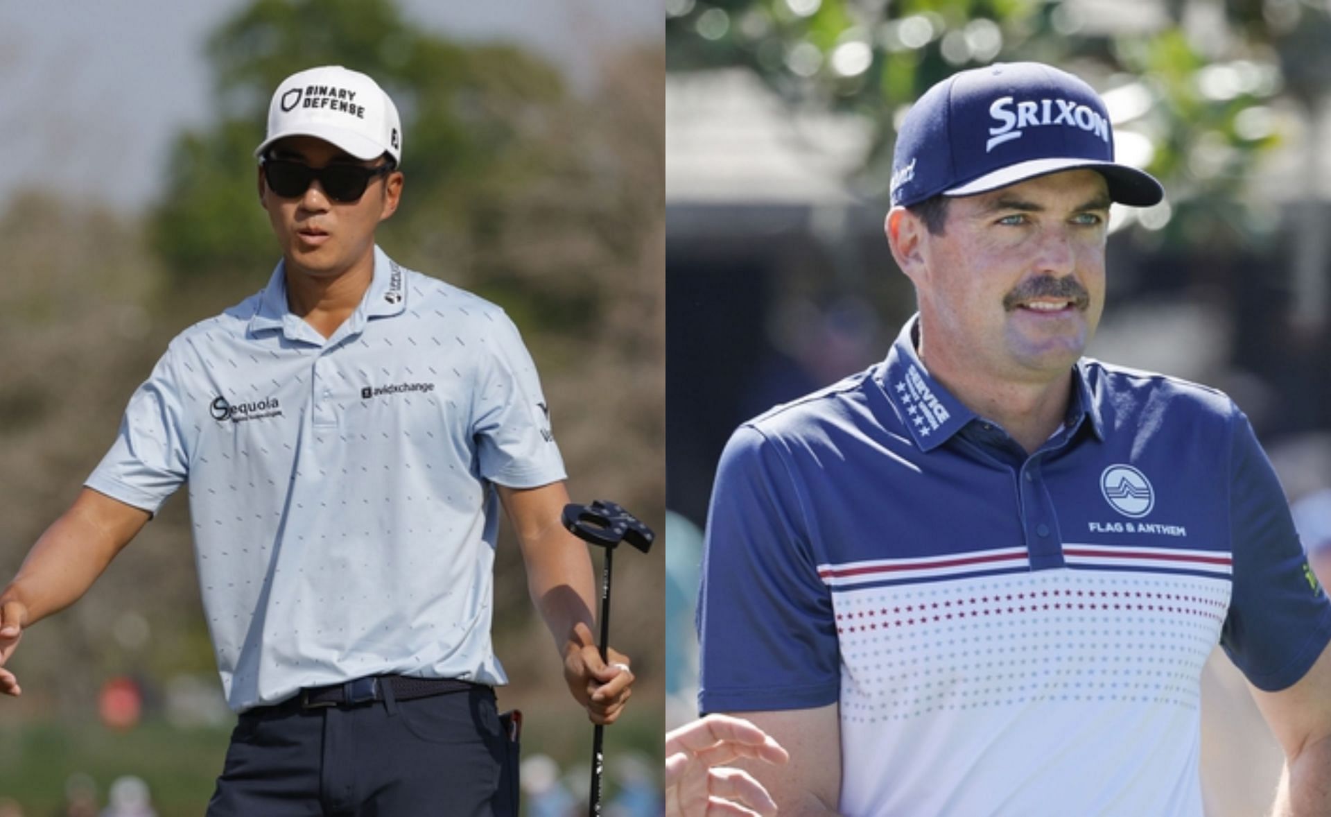 Michael Kim and Keegan Bradley (Image via Imagn)