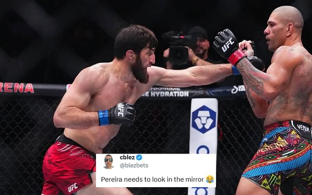 Alex Pereira says Magomed Ankalaev's UFC 313 gameplan getting rewarded with  belt win will have consequences, fans give reality check: "Bell saved you"