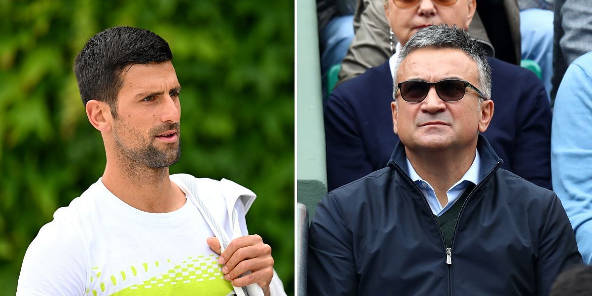 Novak Djokovic father Srdjan