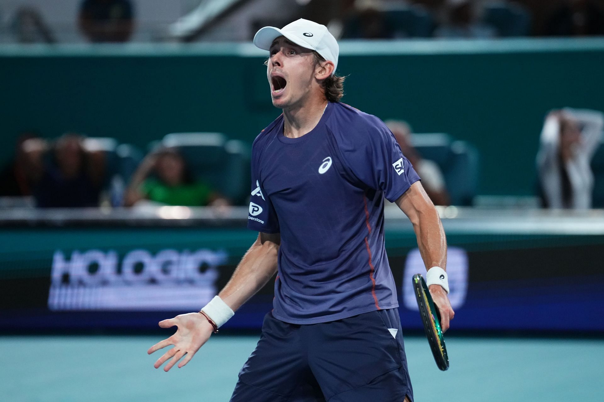 Alex de Minaur at the Miami Open 2025. (Photo: Getty)