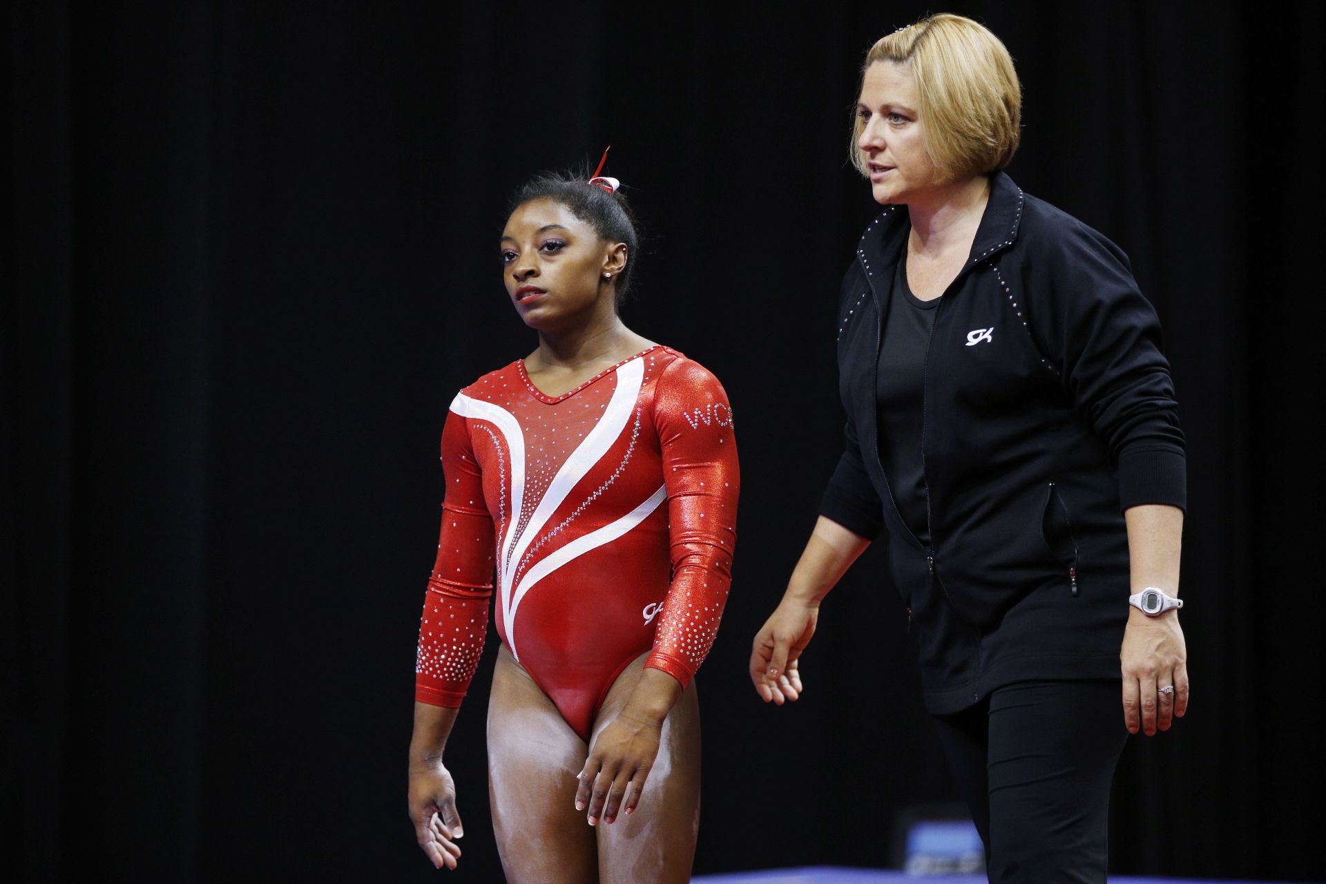 "I was getting aggravated" - When Simone Biles opened up about frustration she felt towards coach Aimee Boorman during a training session