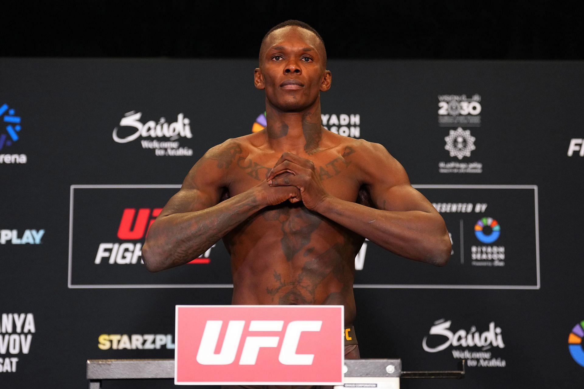 UFC Fight Night: Adesanya v Imavov Official Weigh-In - Source: Getty