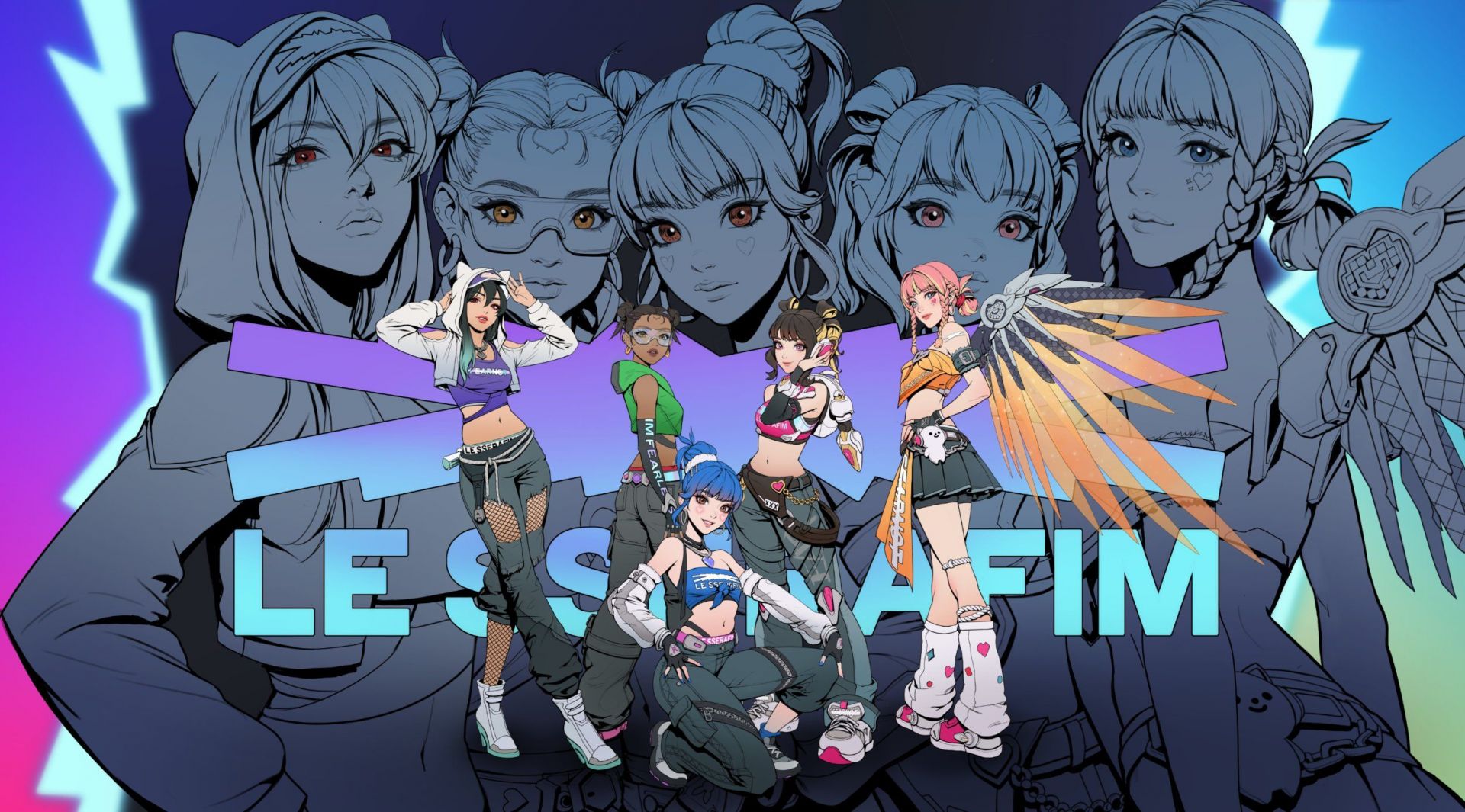 Overwatch 2 LE SSERAFIM collab: Release date, all skins, and what to expect