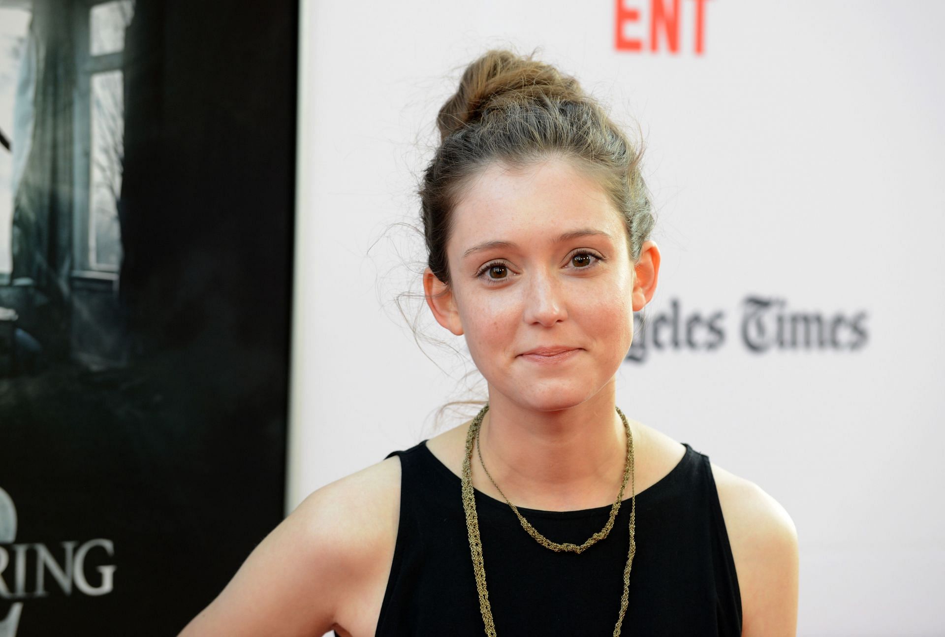 Actress Hayley McFarland arrives for the premiere of The Conjuring 2 (Photo by Albert L. Ortega/Getty Images)