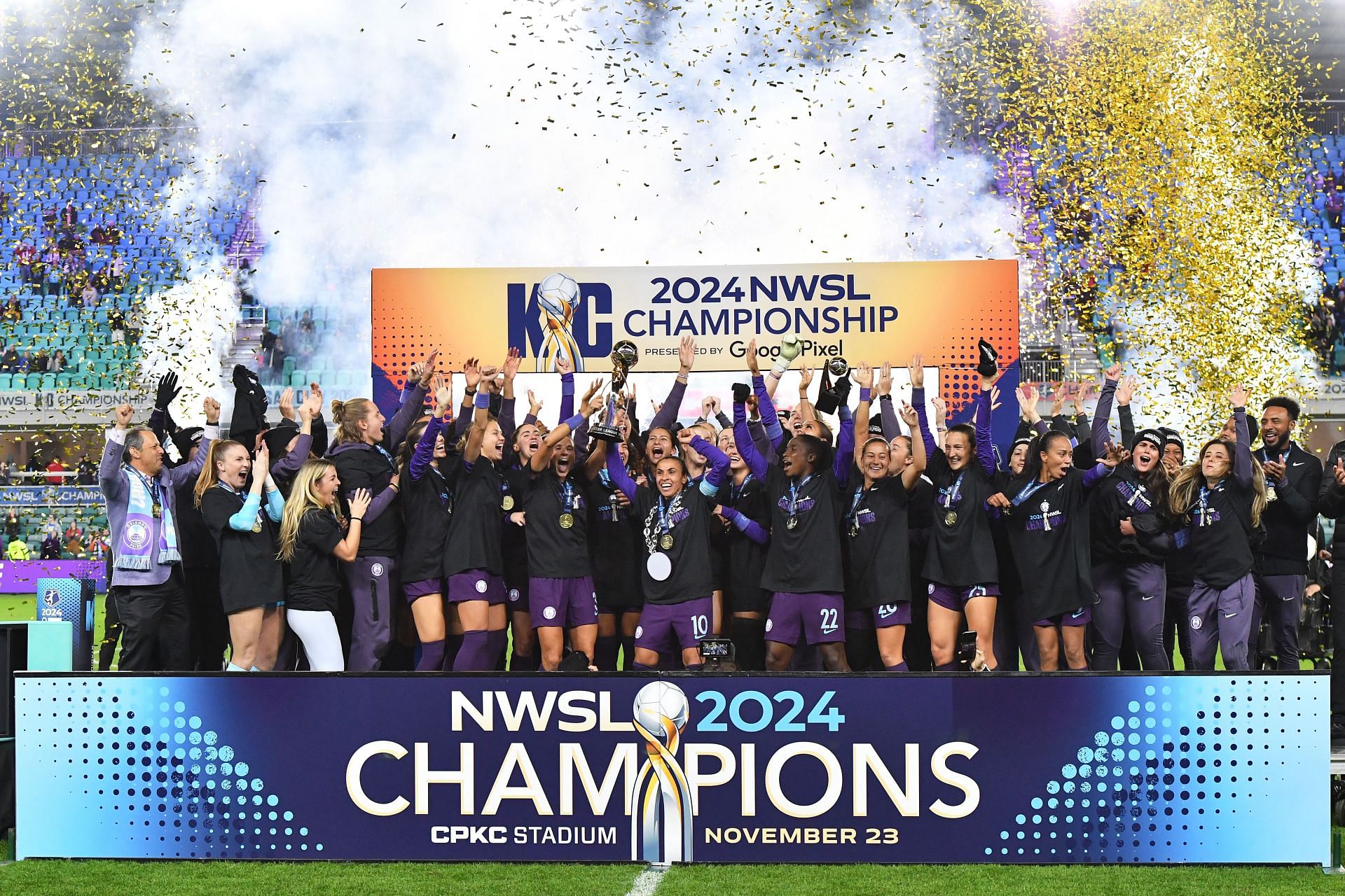 Orlando Pride v Washington Spirit - NWSL 2024 Championship Game - Source: Getty