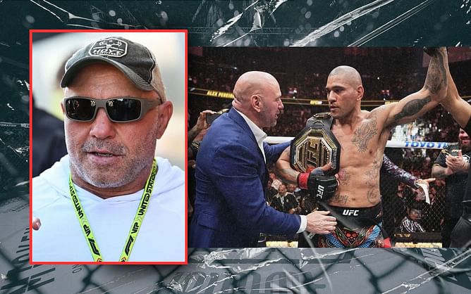 "In my ear the whole time" - When Dana White revealed what Joe Rogan whispered to him after Alex Pereira's unmatched dominance at UFC 303